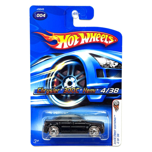 Hot Wheels 2006 First Editions Chrysler 300C Hemi 1:64 Diecast Black