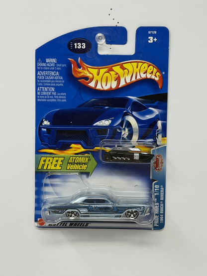 Hot Wheels Pride Rides 1964 Buick Riviera 1:64 Diecast Blue w/ Atomix