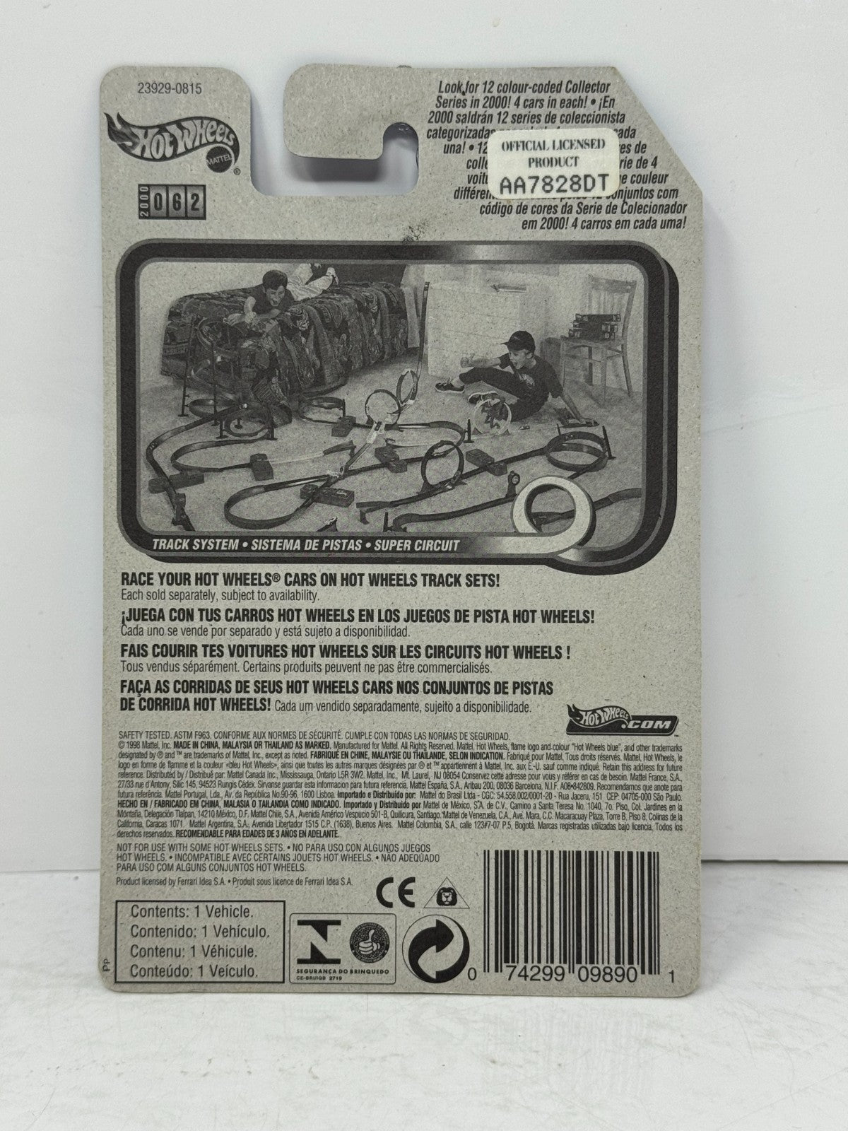 Hot Wheels Ferrari 550 Maranello 1:64 Diecast