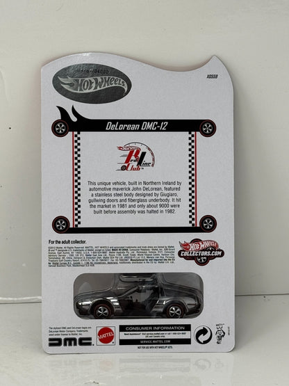 Hot Wheels RLC Red Line Club DeLorean DMC-12 1:64 Diecast