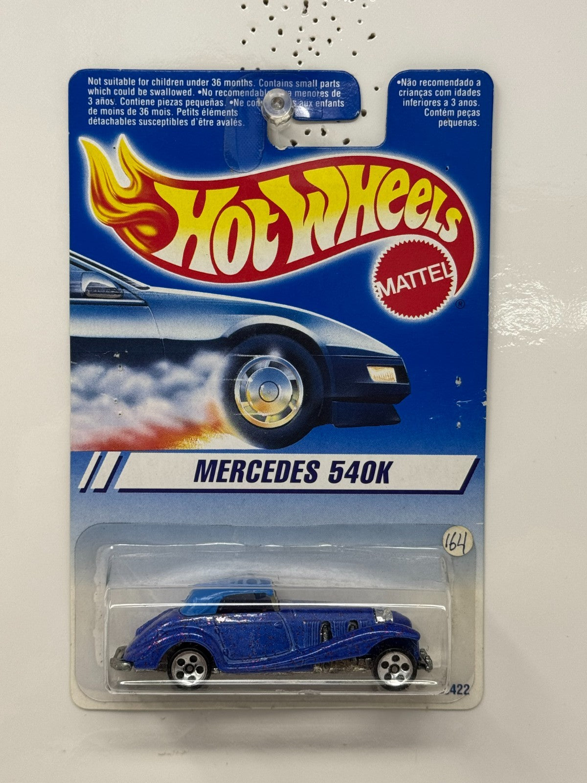 Hot Wheels Mercedes 540K 1:64 Diecast Blue