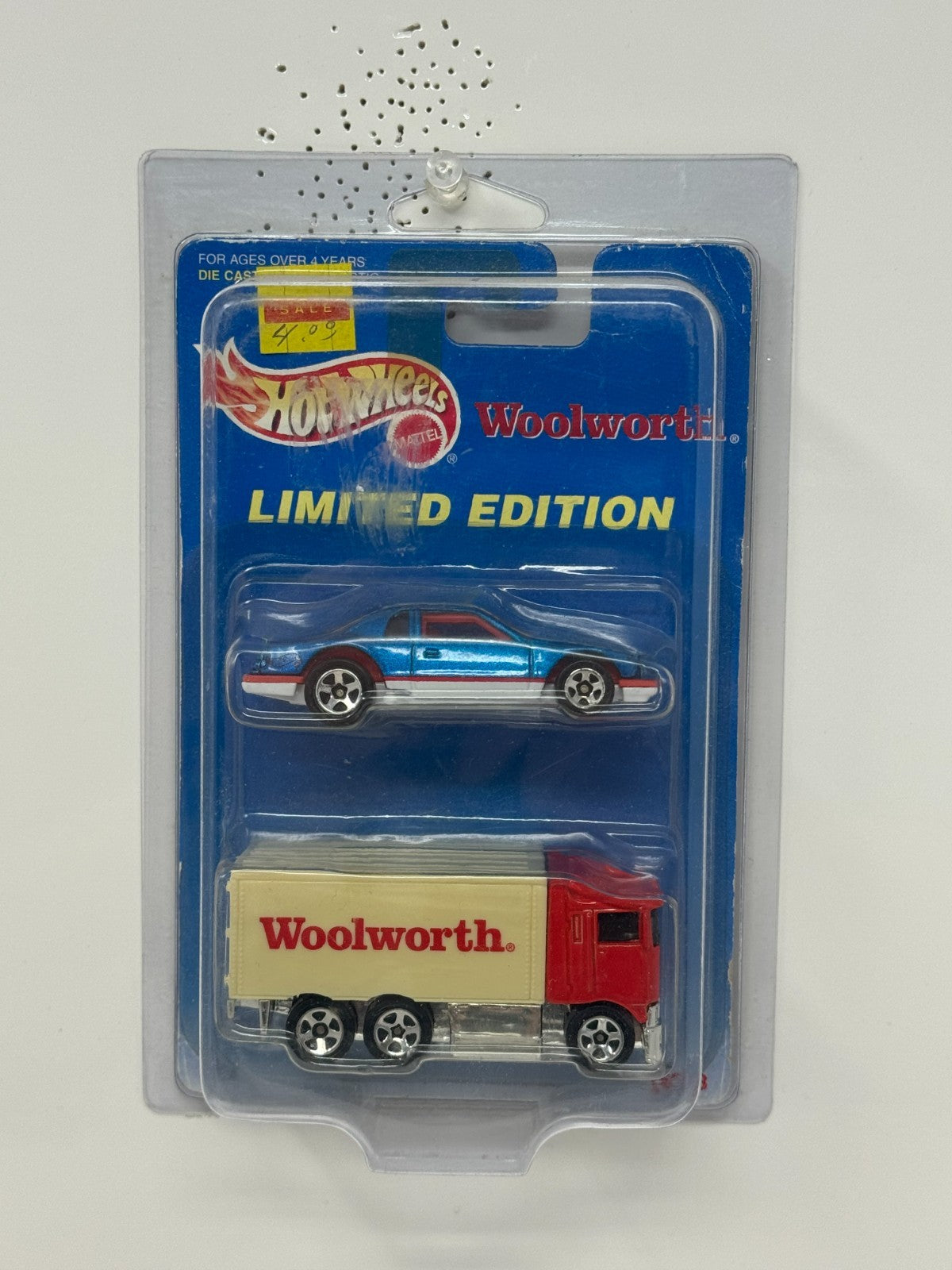 Hot Wheels Woolworth Thunder Burner & Delivery Truck Limited Edition 164 Diecast