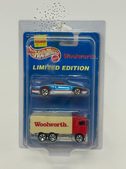 Hot Wheels Woolworth Thunder Burner & Delivery Truck Limited Edition 164 Diecast