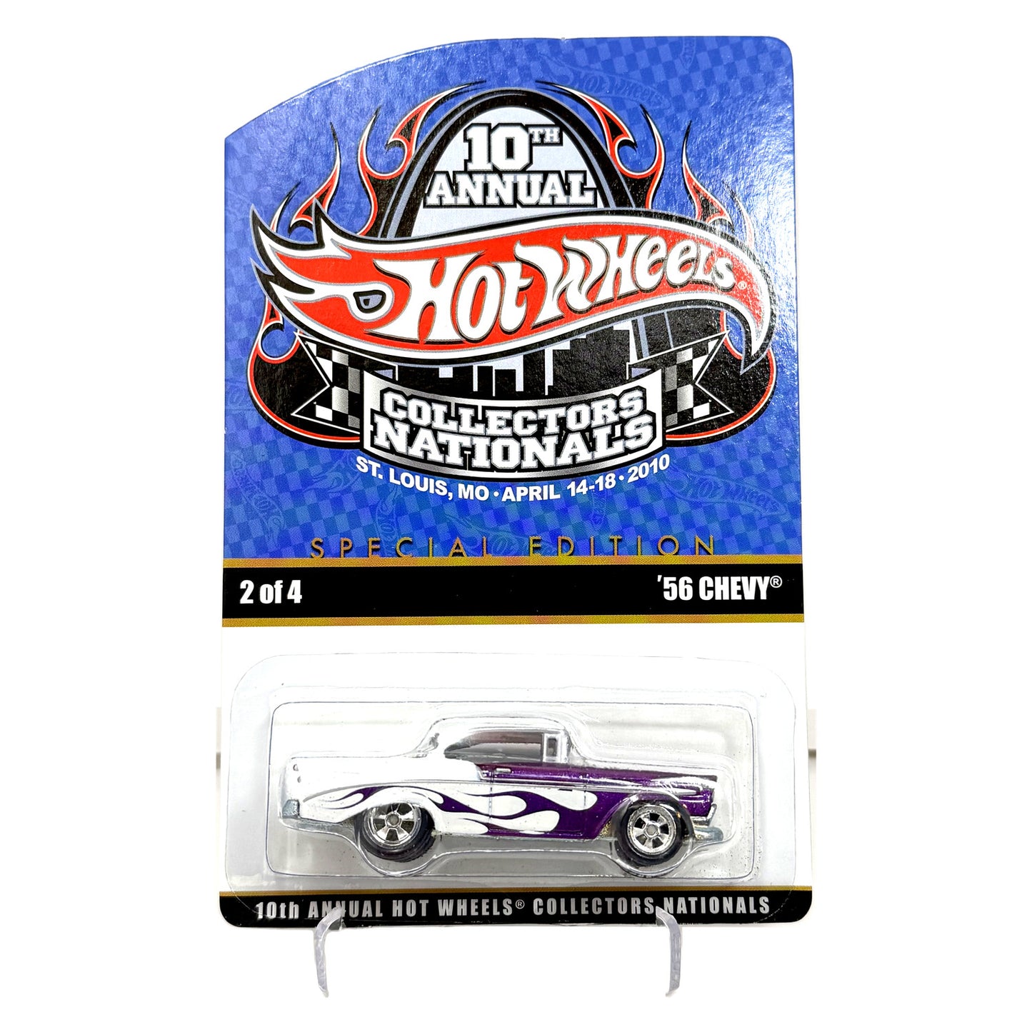 Hot Wheels 2010 10th Collectors Nationals 1956 Chevy 1:64 Diecast 1886/2400