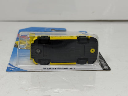 Hot Wheels Race Day 2016 Mercedes-AMG GT3 1:64 Diecast Yellow