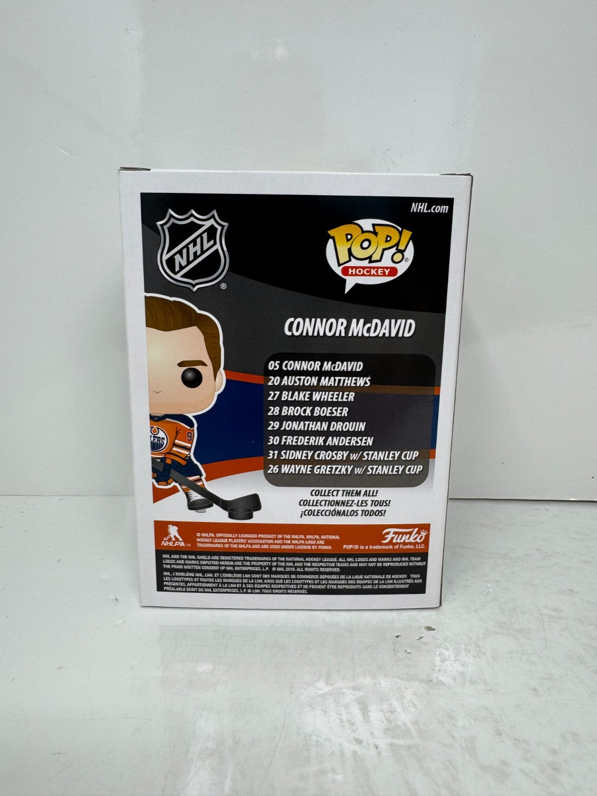 Funko Pop! Hockey Connor McDavid #05 Edmonton Oilers Exclusive Vinyl Figure