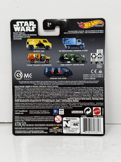 Hot Wheels Premium Star Wars Darth Vader Dream Van XGW 1:64 Diecast Real Riders