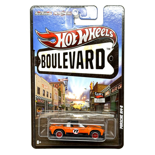 Hot Wheels Boulevard Porsche 914-6 1:64 Diecast Real Riders