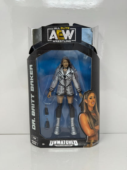 Jazwares AEW Unmatched Series 1 Dr. Britt Baker Action Figure