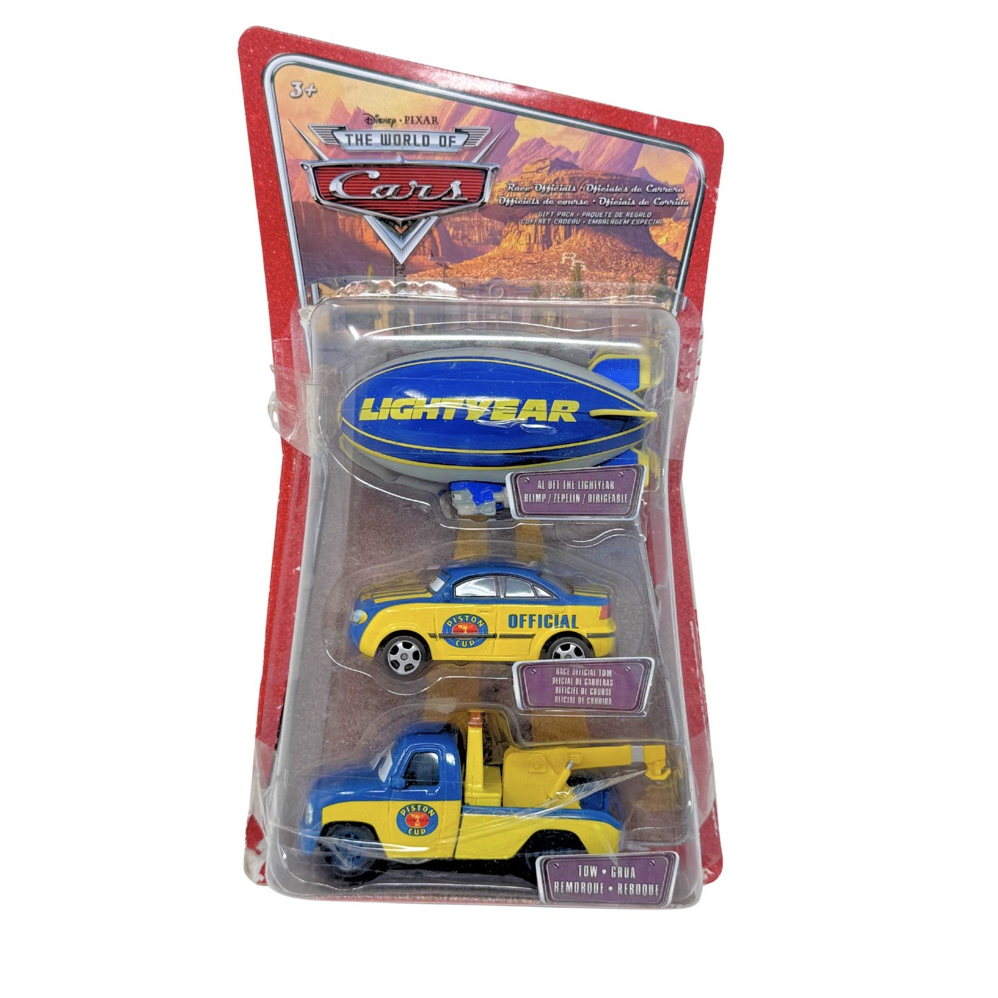 Mattel Disney Pixar The World of Cars Race Officials Gift Pack 1:64 Diecast