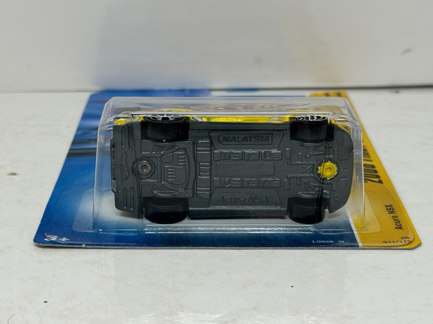 Hot Wheels 2008 First Editions Acura NSX 1:64 Diecast Yellow