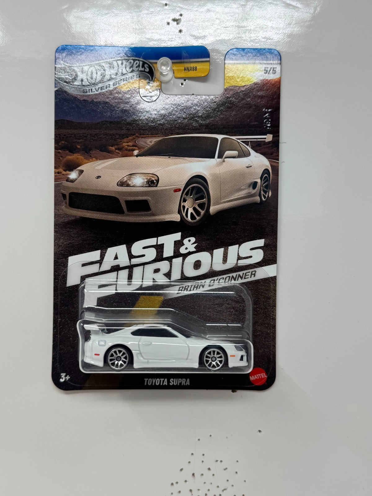 Hot Wheels Silver Series Fast & Furious Toyota Supra Brian O’Conner 1:64 Diecast