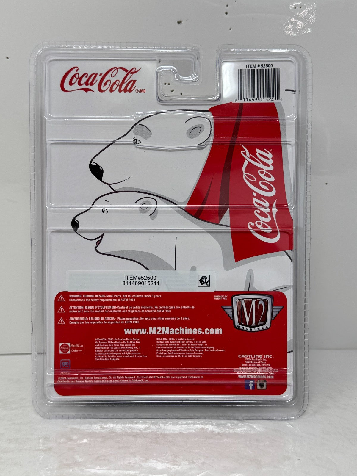 M2 Machines Coca-Cola 1973 Chevrolet Cheyenne Super 30 1:64 Diecast