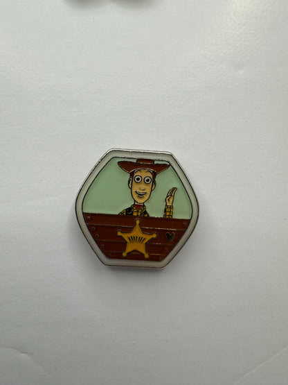 HKDL Disney Woody Magical Ferris Hidden Mickey Fun Day Toy Story Trading Pin DC1S2