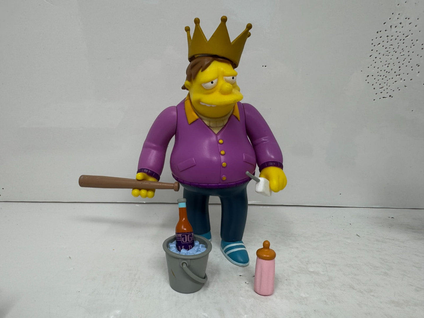 Simpsons World of Springfield Mr. Plow & Plow King Playmates Figures
