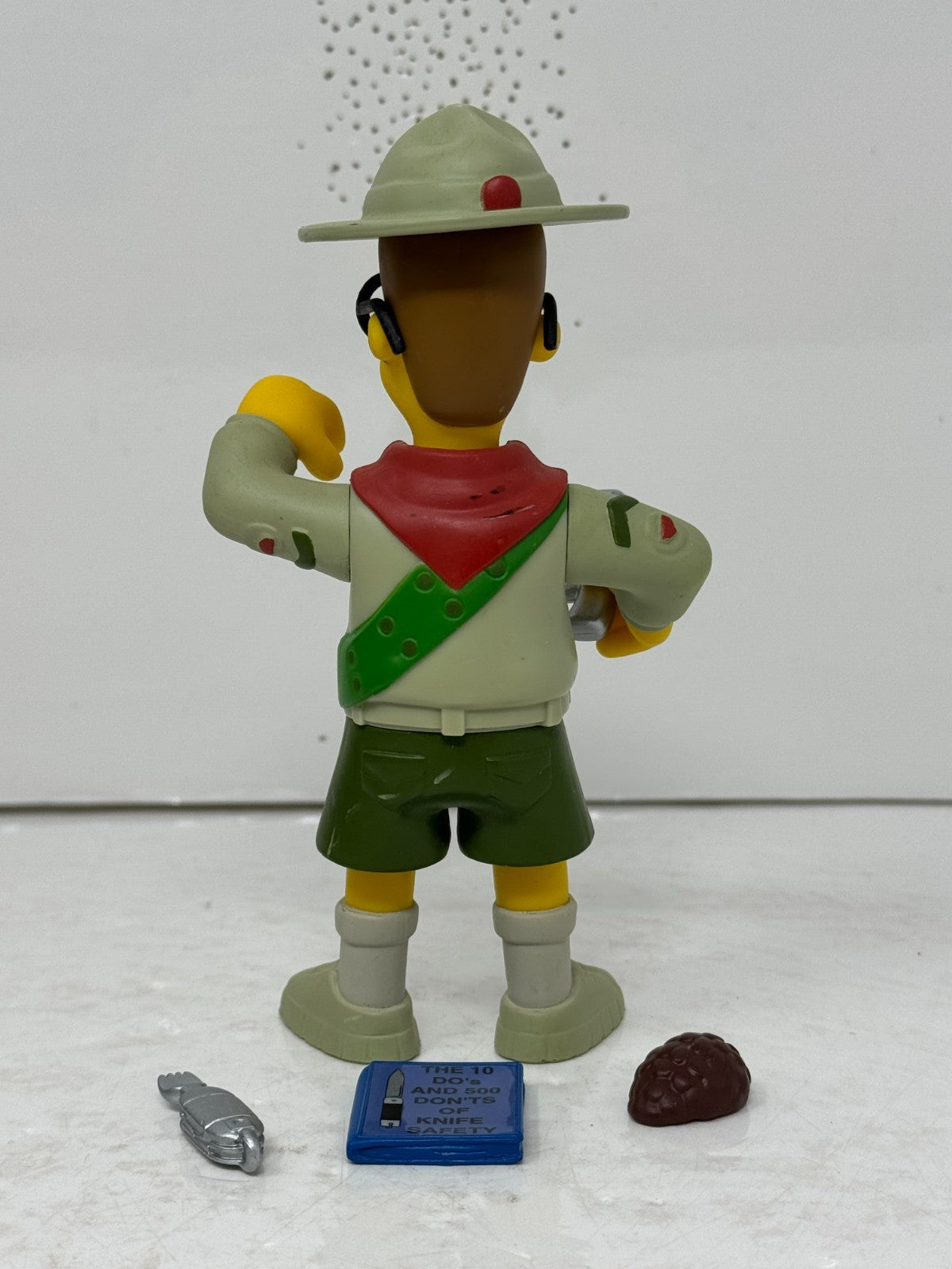 Simpsons World of Springfield Scout Leader Flanders Figure Playmates