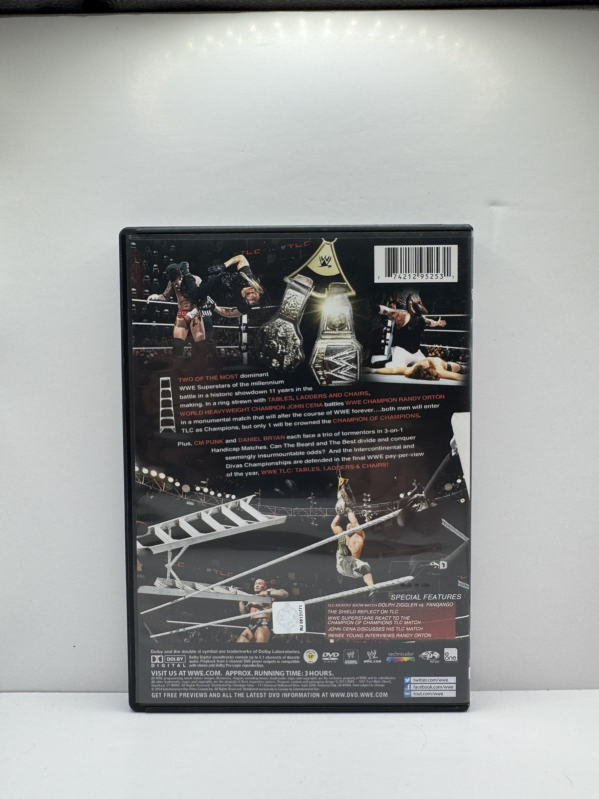 WWE TLC: Tables Ladders & Chairs 2013 (DVD) WWE Wrestling