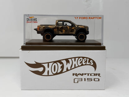 Hot Wheels 2020 RLC Red Line Club 2017 Ford Raptor F-150 1:64 Diecast 4385/25000