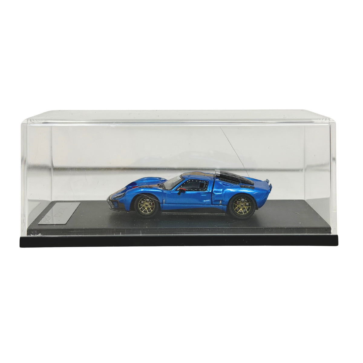 Unbranded Ford GT Race Car Blue 1:64 Diecast