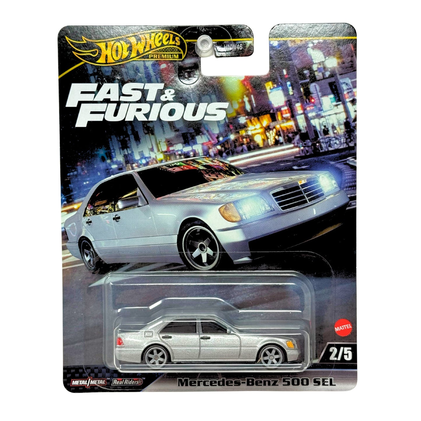 Hot Wheels Premium Fast & Furious Mercedes-Benz 500 SEL 1:64 Diecast