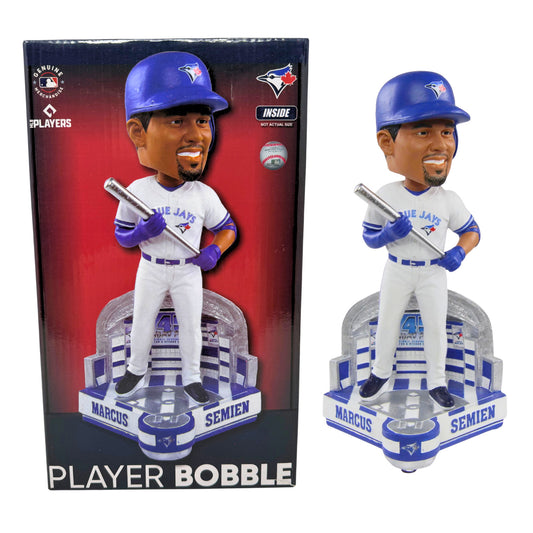 FOCO MLB Toronto Blue Jays Marcus Semien "Single Season HR Record" Bobblehead