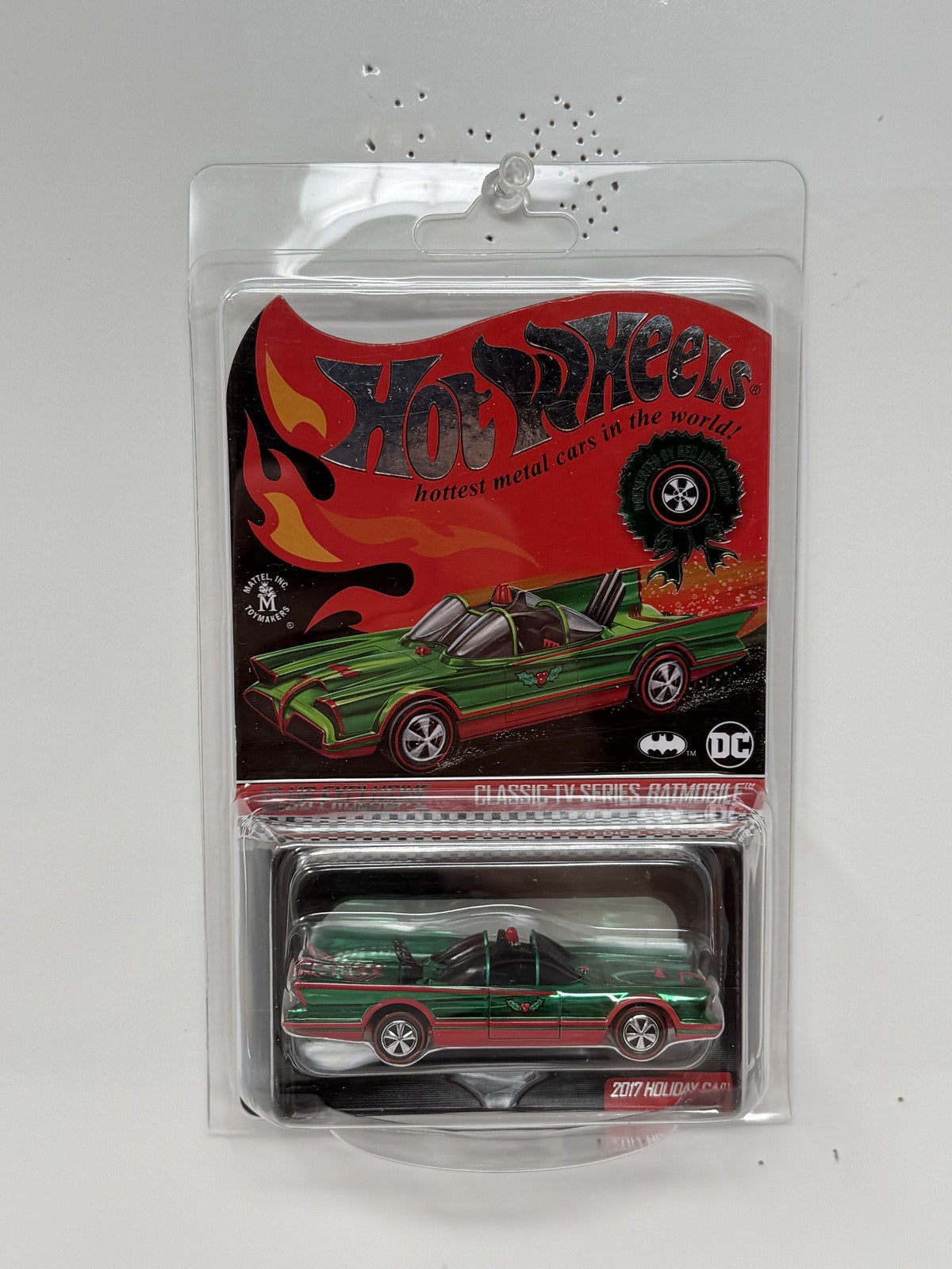 Hot Wheels RLC Red Line 2017 Holiday Classic TV Series Batmobile 1:64 Diecast
