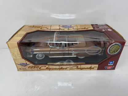 Motormax 1958 Chevrolet Impala Sierra Gold Metallic 1:18 Diecast