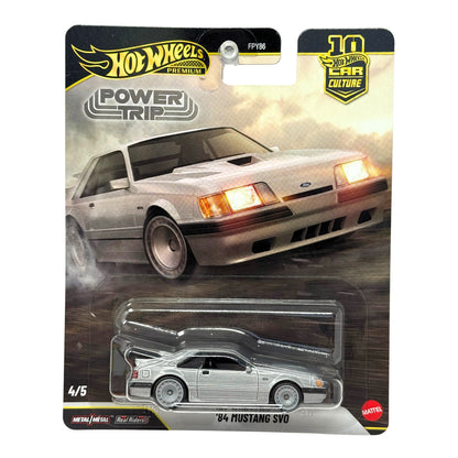 Hot Wheels Premium Power Trip 1984 Ford Mustang SVO 1:64 Diecast