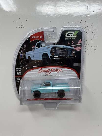 Greenlight Barrett-Jackson 1967 Ford F-100 Custom Pickup 1:64 Diecast