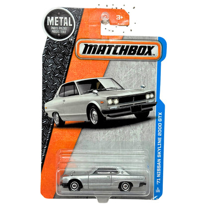 Matchbox 1971 Nissan Skyline 2000 GTX 1:64 Diecast