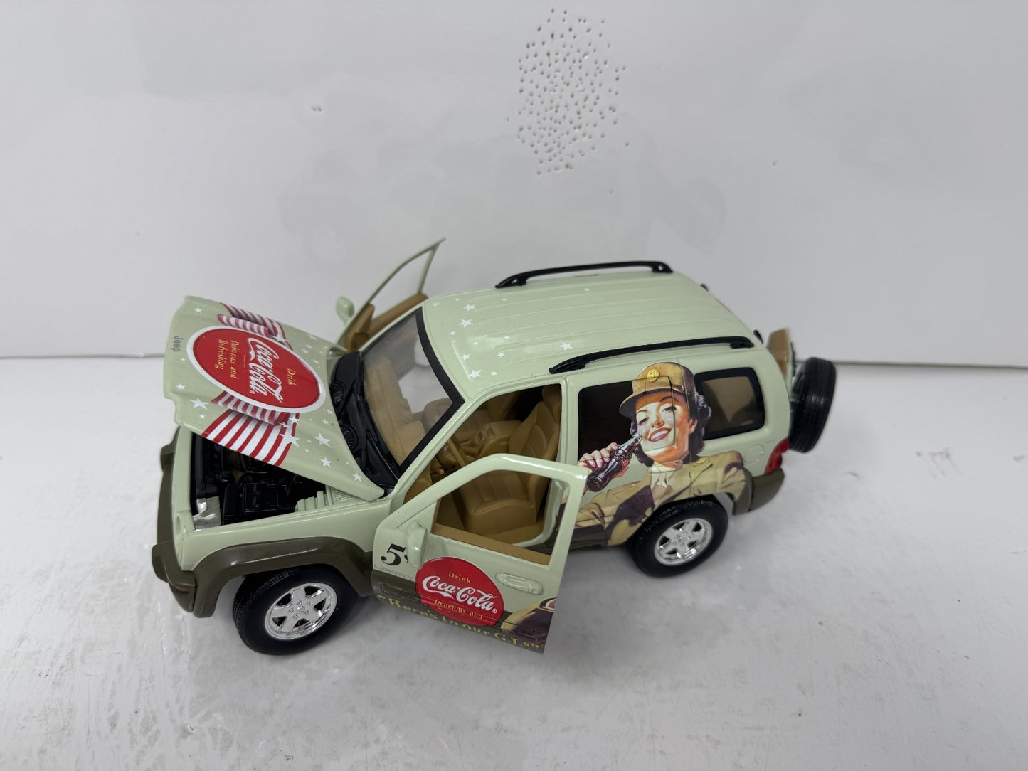 Matchbox Collectibles Coca-Cola 2002 Jeep Liberty 1:18 Diecast