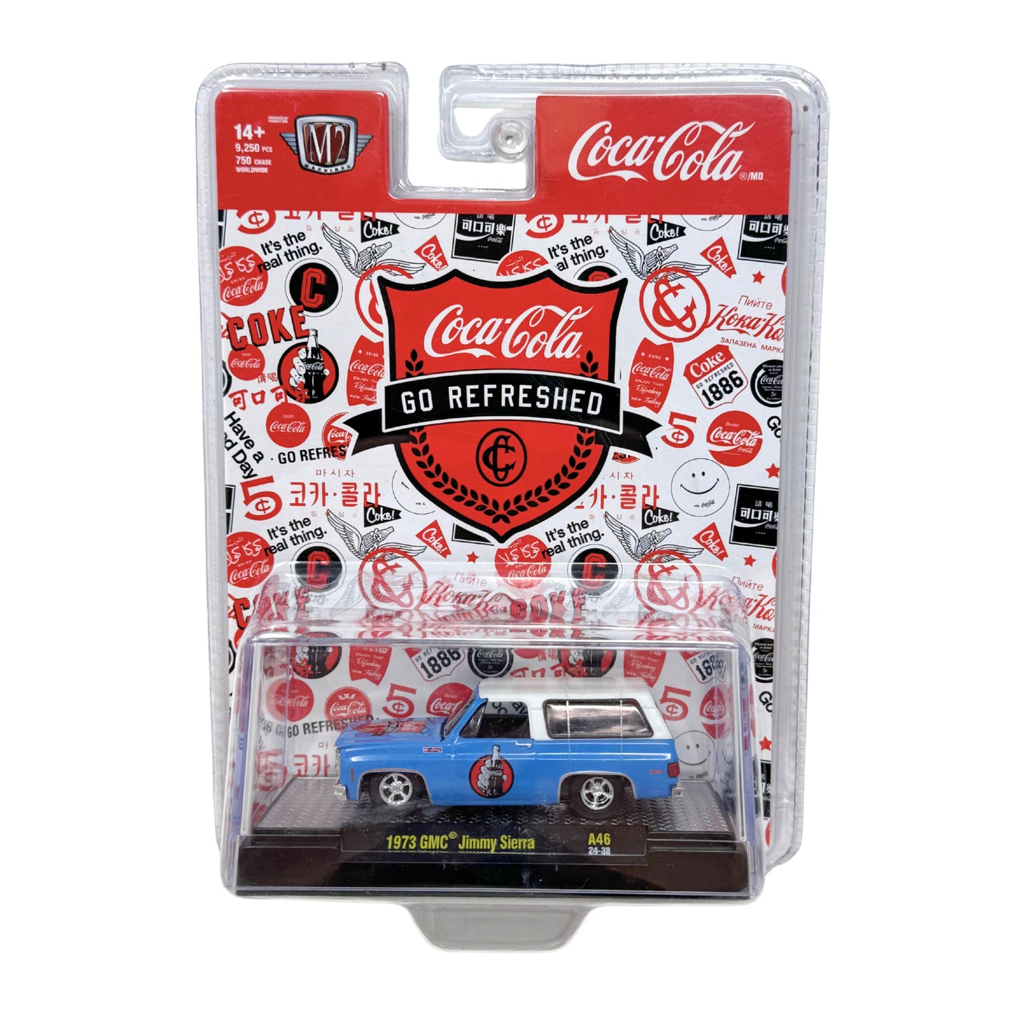 M2 Machines Coca-Cola 1973 GMC Jimmy Sierra 1:64 Diecast