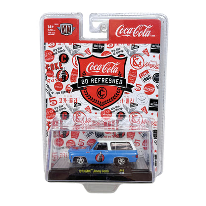 M2 Machines Coca-Cola 1973 GMC Jimmy Sierra 1:64 Diecast