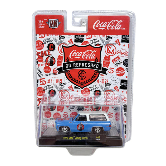 M2 Machines Coca-Cola 1973 GMC Jimmy Sierra 1:64 Diecast