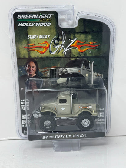Greenlight Hollywood Stacey David's GearZ 1941 Military 12 Ton 4x4 1:64 Diecast