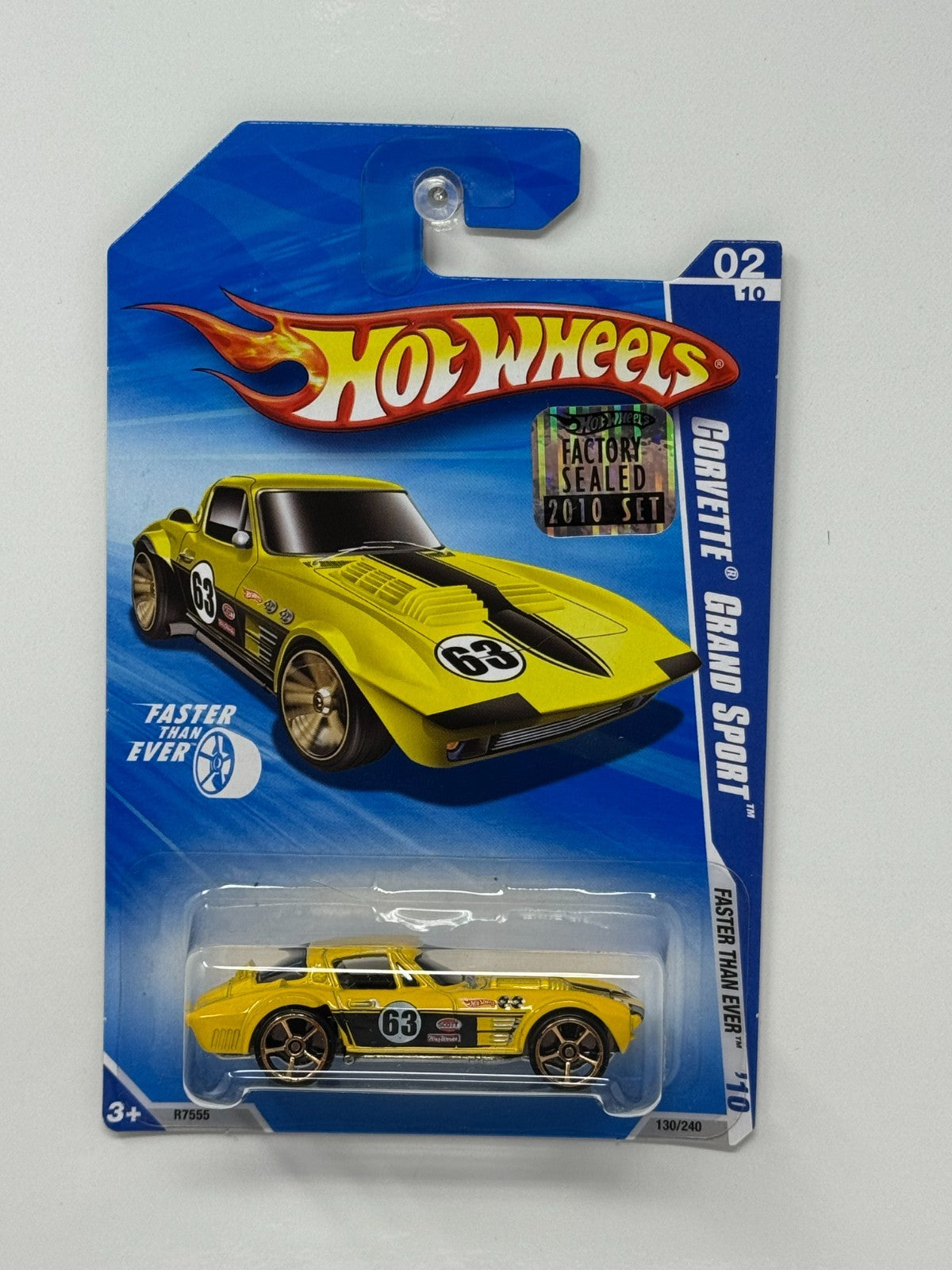 Hot Wheels Faster Than Ever Corvette Grand Sport 1:64 Diecast Factory Sealed