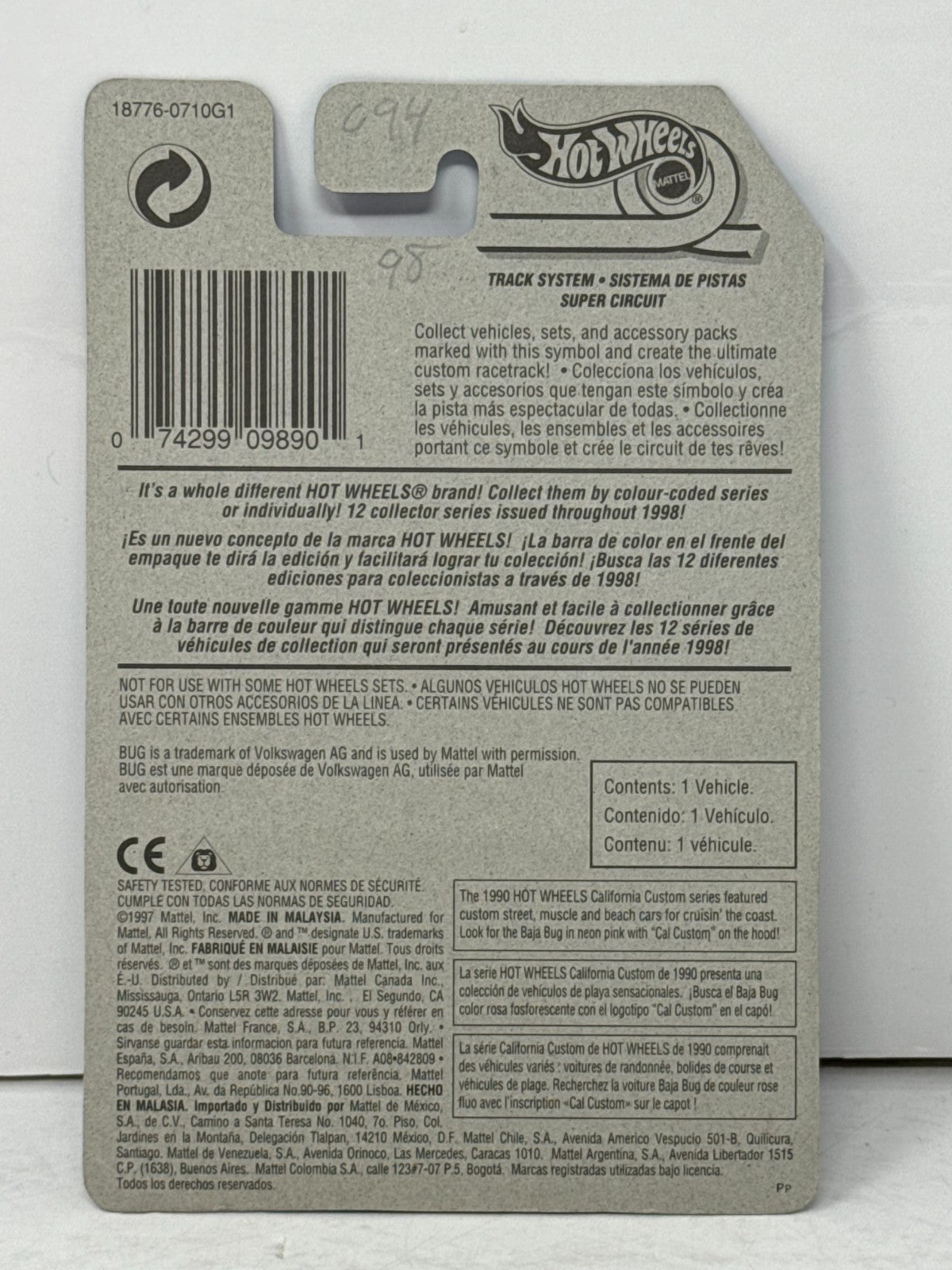 Hot Wheels Tropicool Series Baja Bug #694 1:64 Diecast