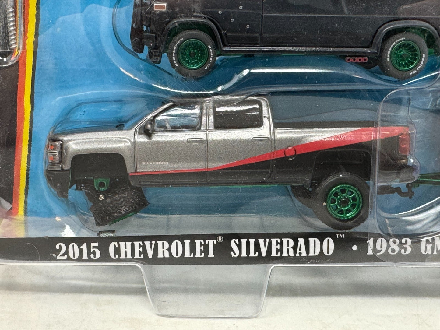 Greenlight Hollywood The A-Team GMC Vandura CHASE 1:64 Diecast with Wheel Error