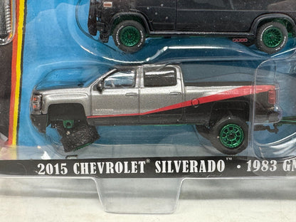 Greenlight Hollywood The A-Team GMC Vandura CHASE 1:64 Diecast with Wheel Error
