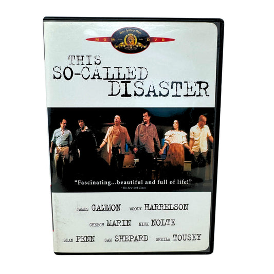 This So-Called Disaster (DVD) Documentary Good Condition!!!