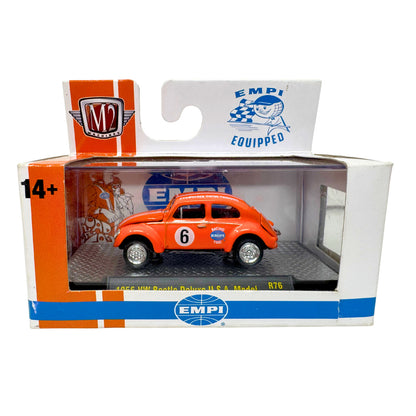 M2 Machines EMPI 1956 Volkswagen Beetle Deluxe U.S.A. Model 1:64 Diecast