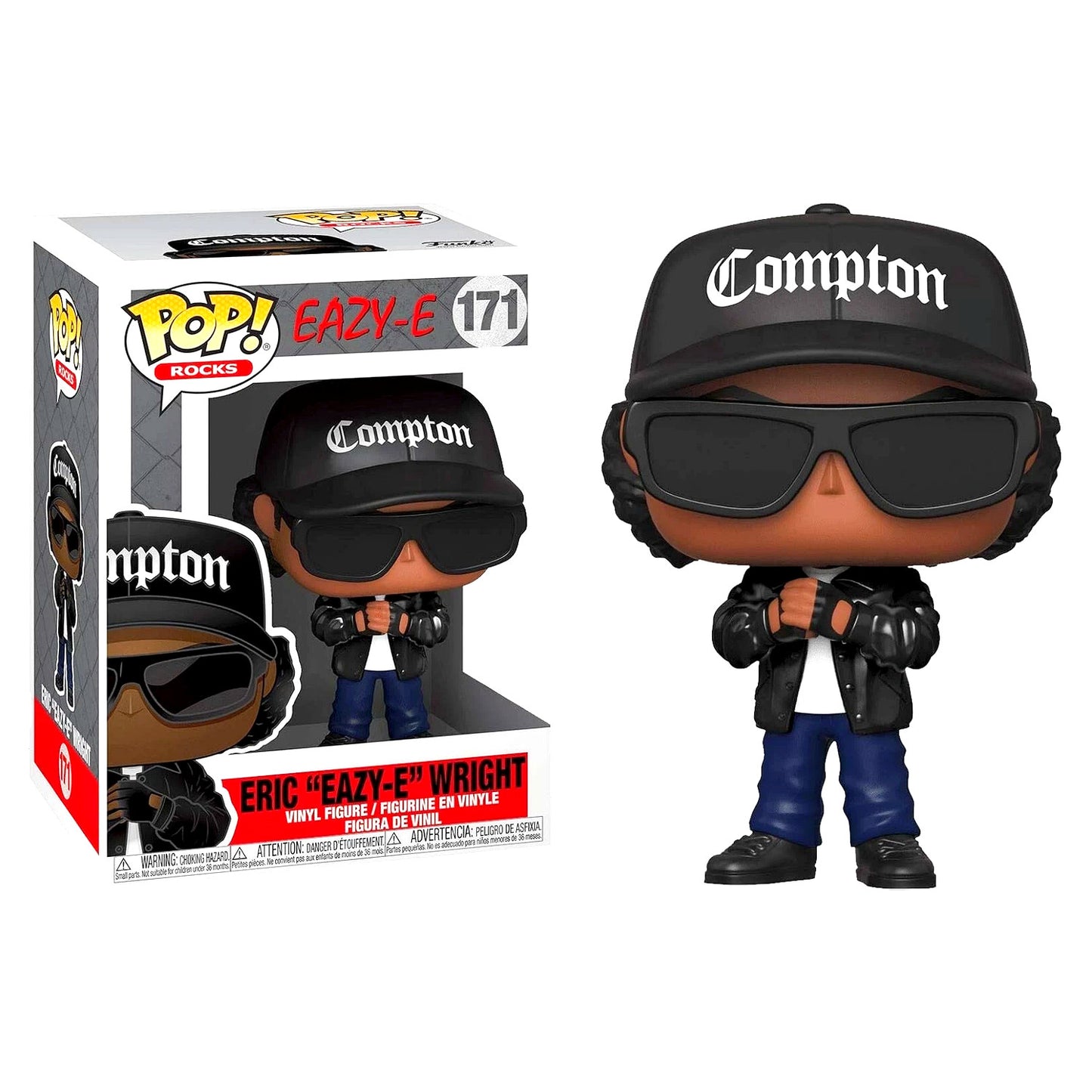 Funko Pop! Rocks #171 Eric "Eazy-E" Wright Vinyl Figure
