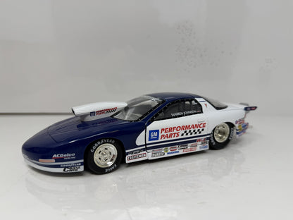 Action NHRA Warren Johnson GM Performance 1997 Pontiac Pro Stock 1:24 Diecast