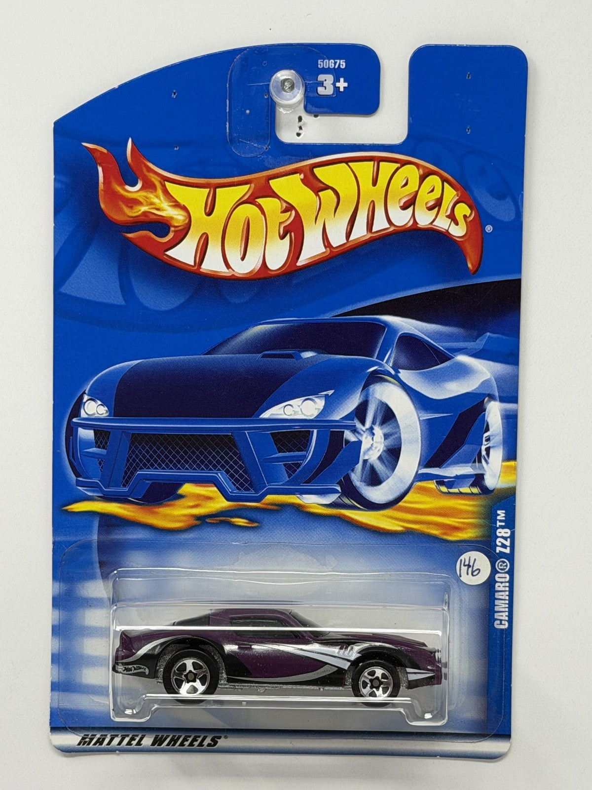 Hot Wheels Mainline 1993 Chevrolet Camaro Z28 1:64 Diecast Purple