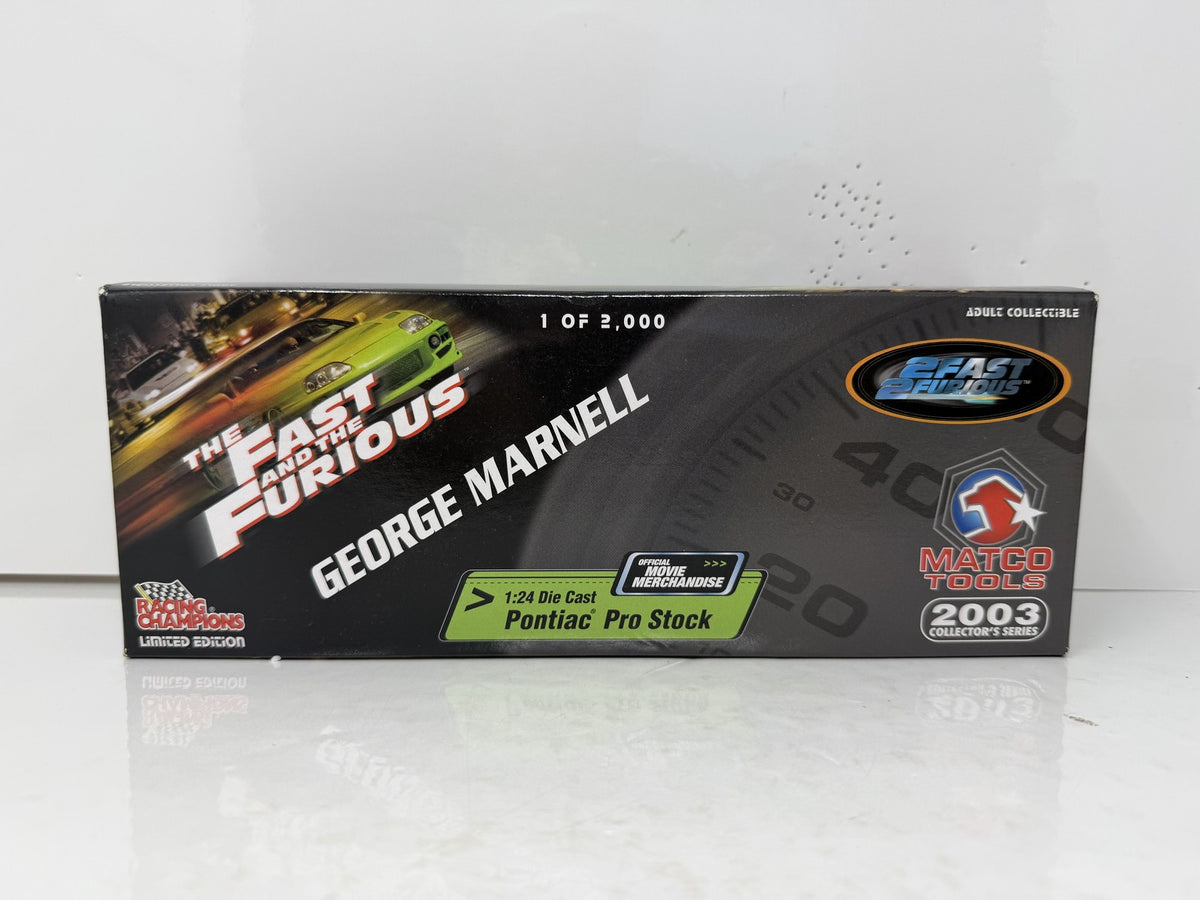 Racing Champions NHRA George Marnell Fast Furious Pontiac Pro Stock 1:24 Diecast