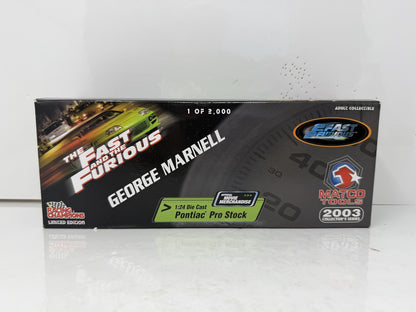 Racing Champions NHRA George Marnell Fast Furious Pontiac Pro Stock 1:24 Diecast