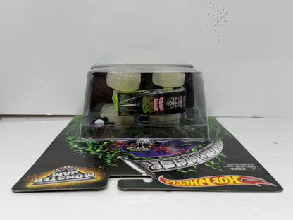 Hot Wheels Monster Jam Grave Digger Walmart Mail In Glow in Dark 1:64 Diecast
