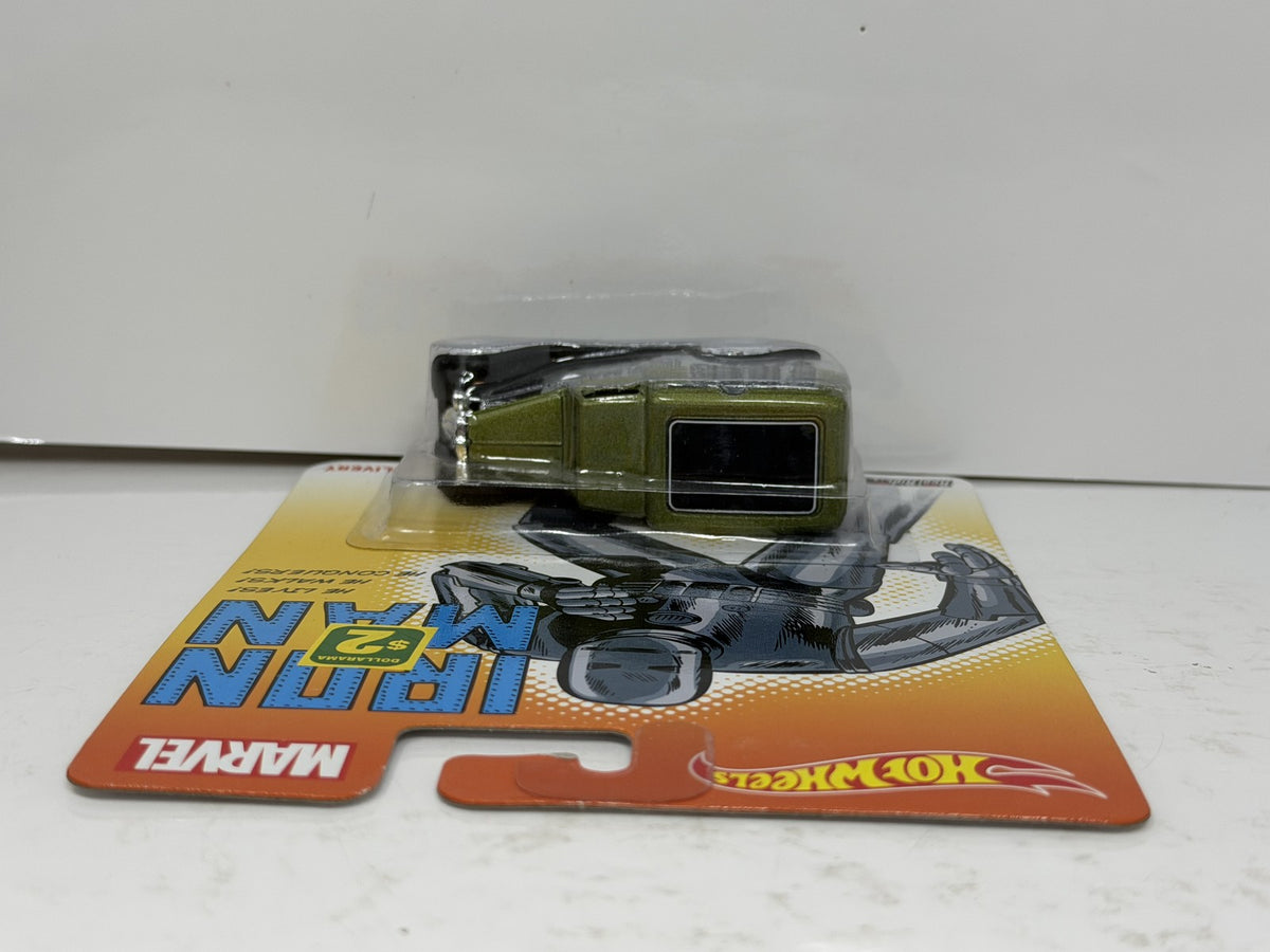 Hot Wheels Marvel Iron Man 1934 Dodge Delivery 1:64 Diecast Real Riders