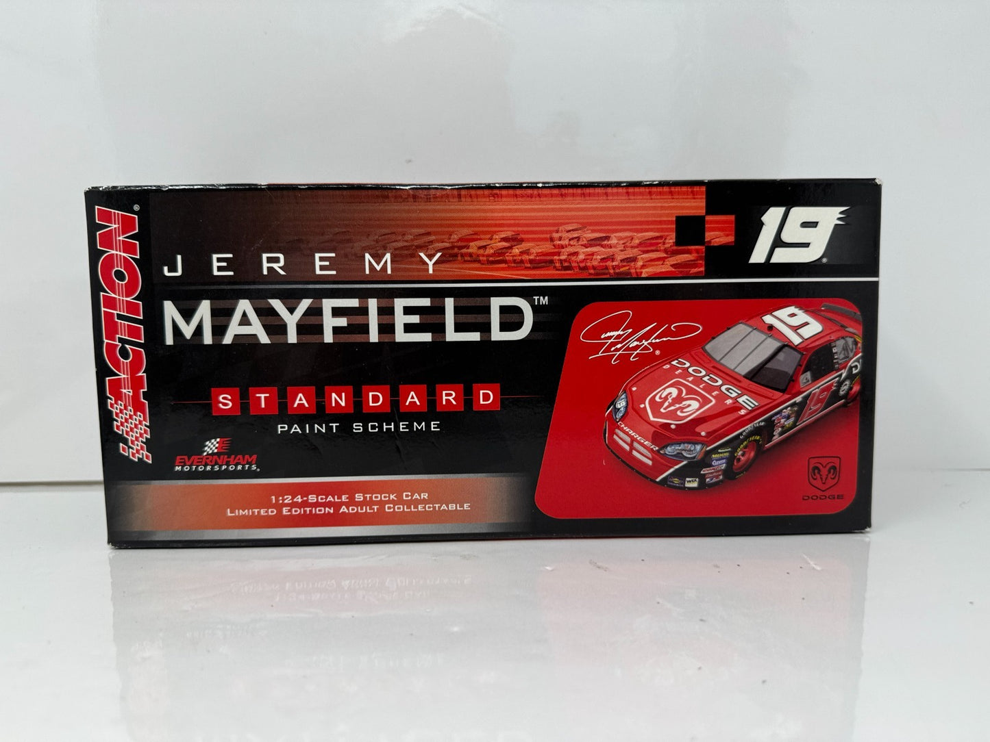 Action NASCAR Jeremy Mayfield #19 Dodge Dealers 2006 Dodge Charger 1:24 Diecast