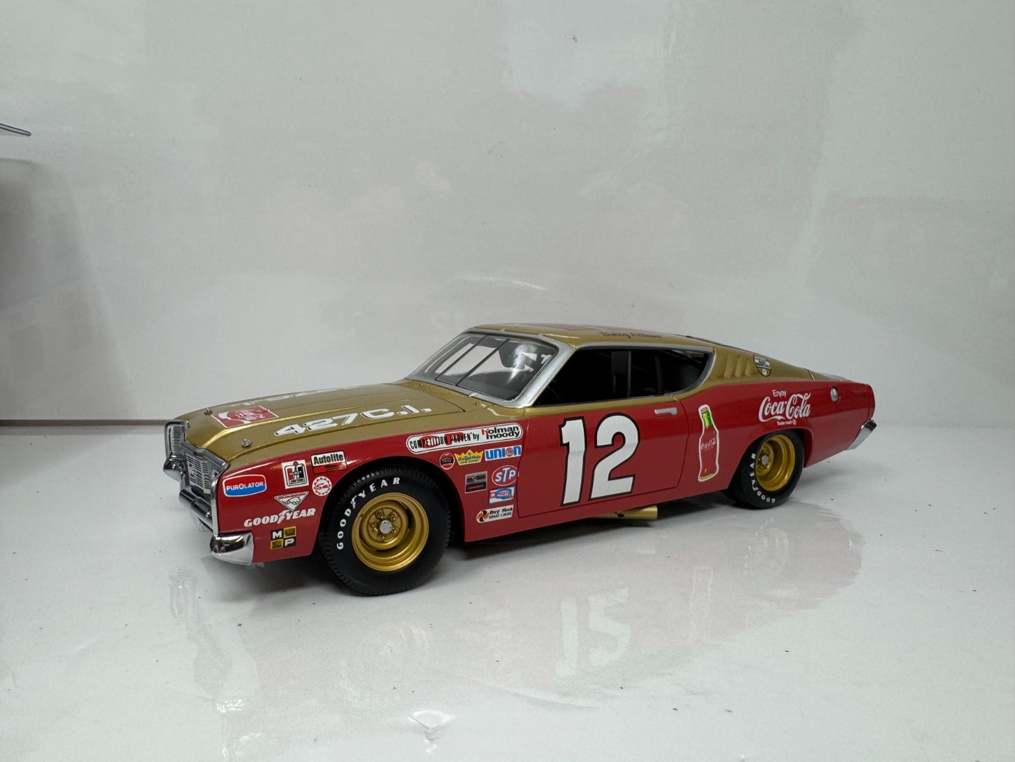 University of Racing Bobby Allison #12 Coca-Cola Mercury Cyclone 1:24 Diecast